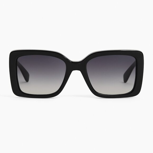 NEW WILD ROYALE Oversized Iconic Glam Trendy Designer Style Sunglasses Black - Picture 4 of 6